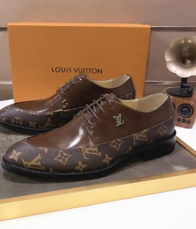 hype LV Leather Shoes