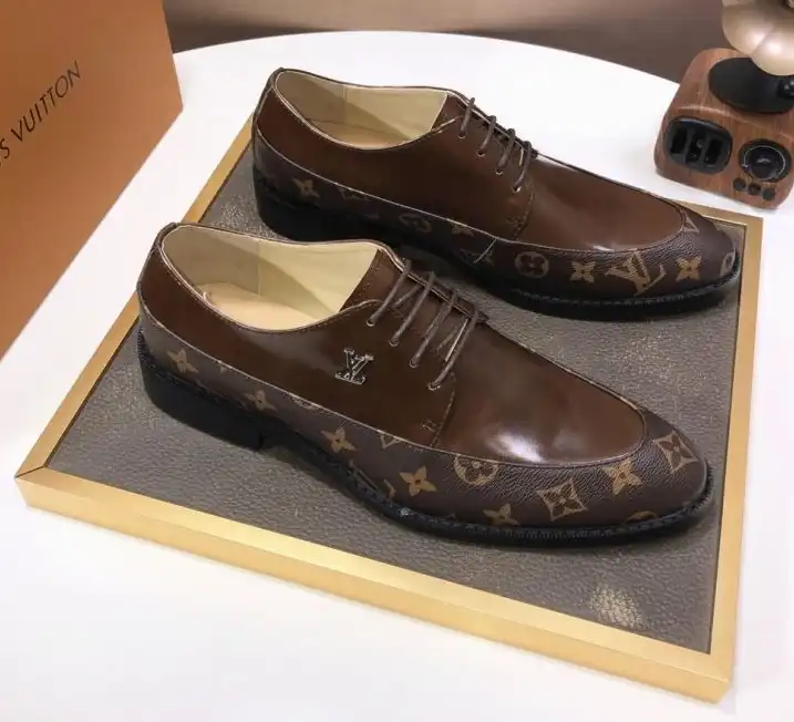 hype LV Leather Shoes