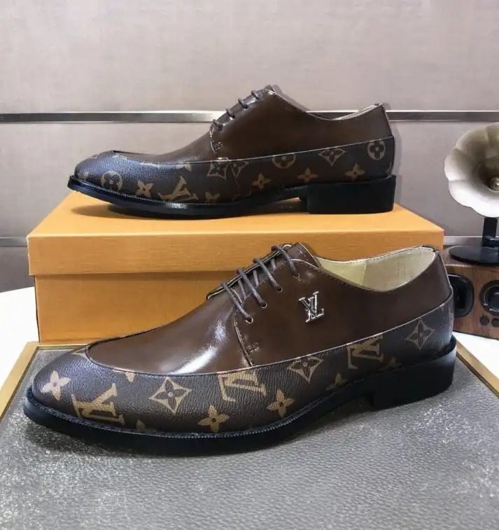 hype LV Leather Shoes