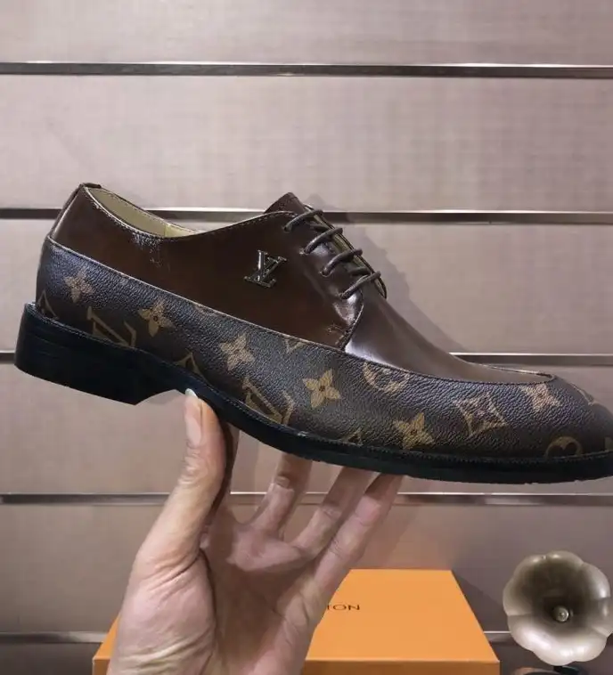 hype LV Leather Shoes