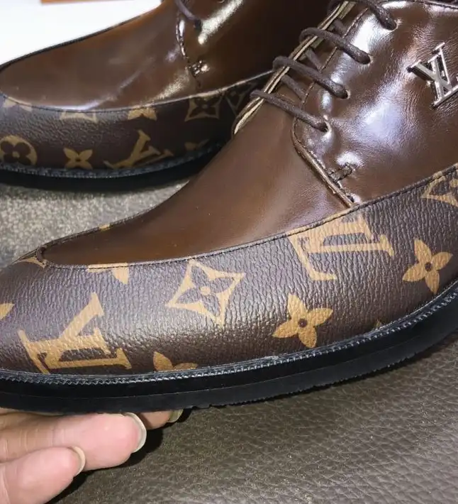 hype LV Leather Shoes