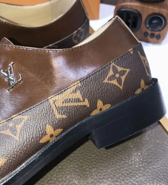 hype LV Leather Shoes