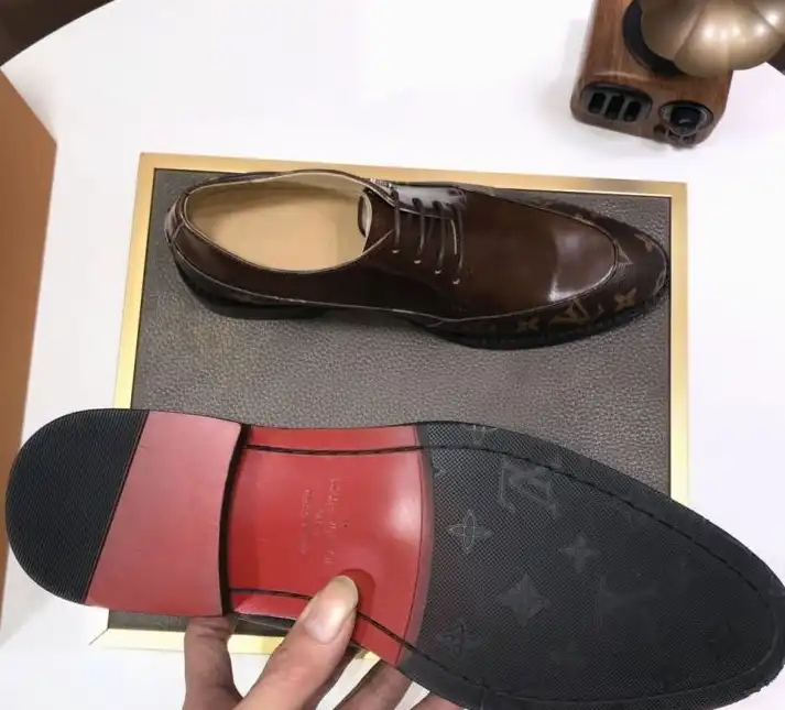 hype LV Leather Shoes