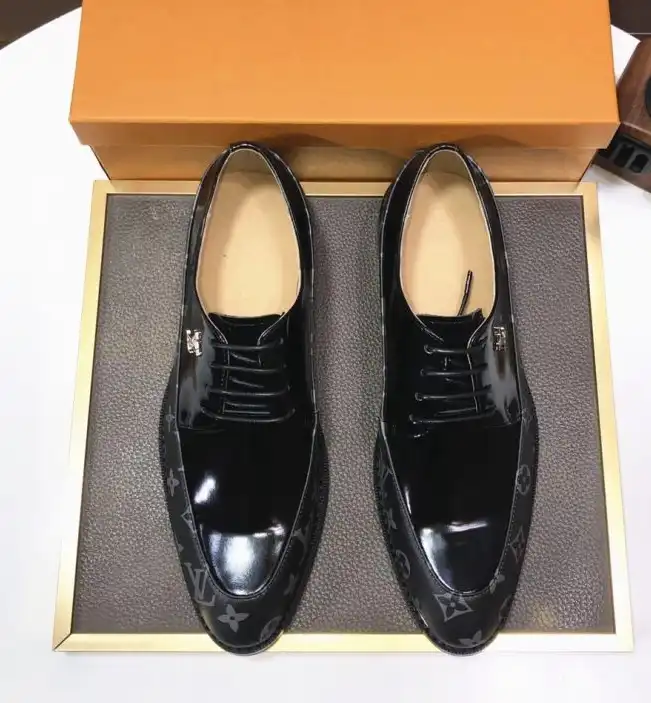 hype LV Leather Shoes