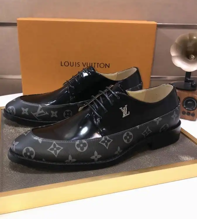 hype LV Leather Shoes