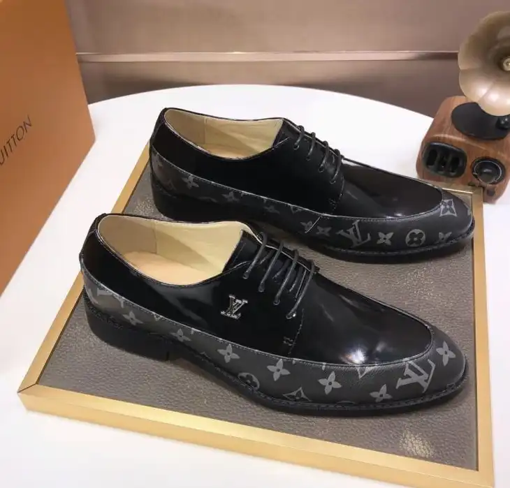 hype LV Leather Shoes