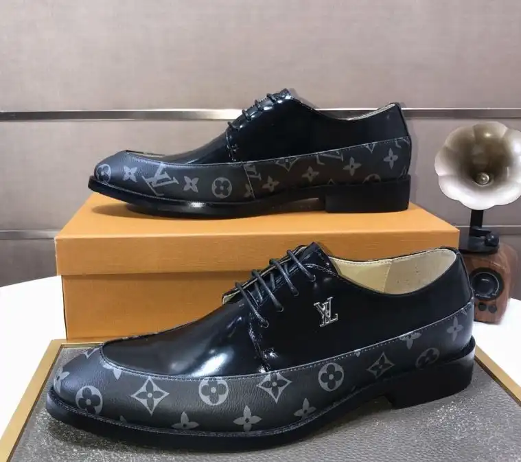 hype LV Leather Shoes