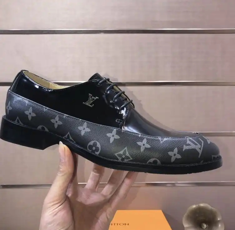 hype LV Leather Shoes