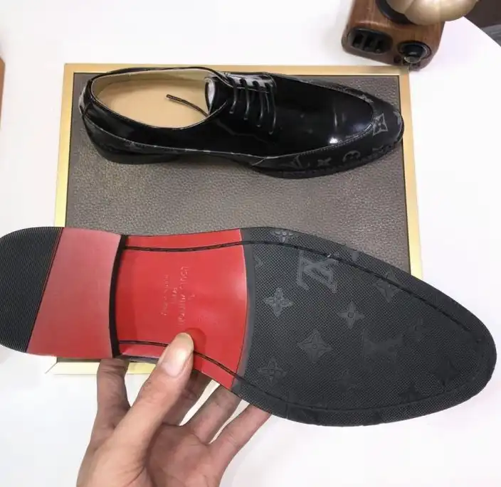 hype LV Leather Shoes