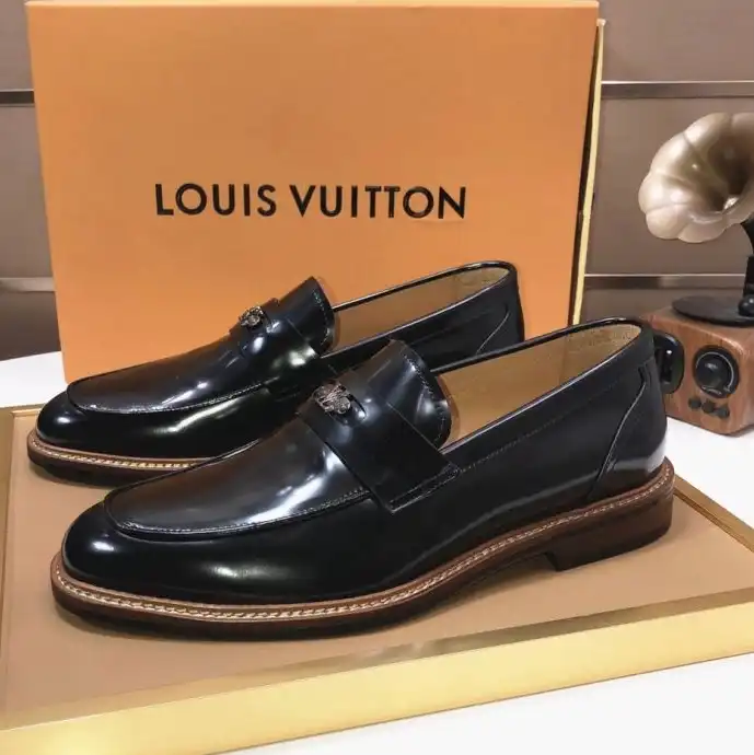 hype LV Leather Shoes