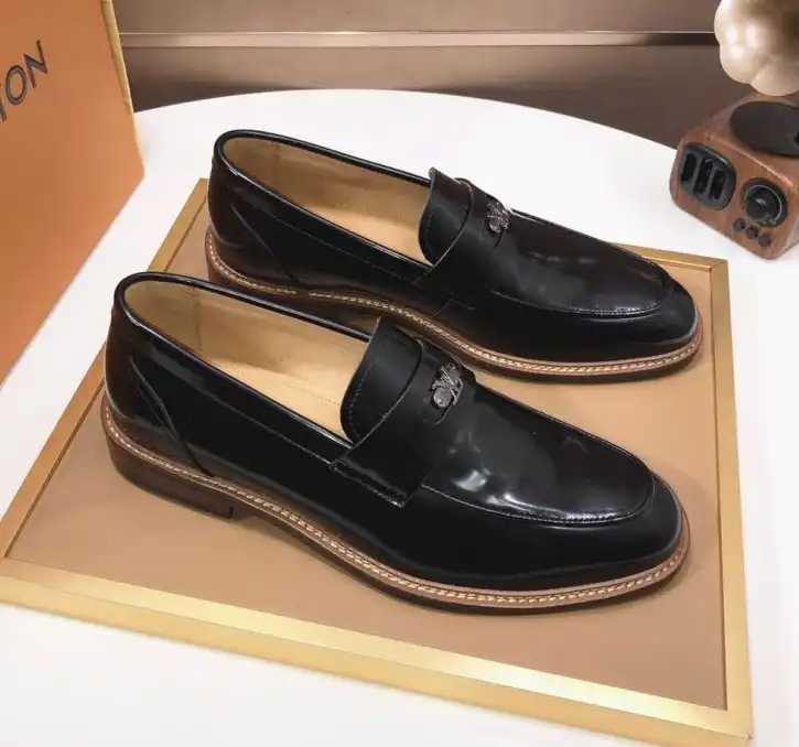 hype LV Leather Shoes