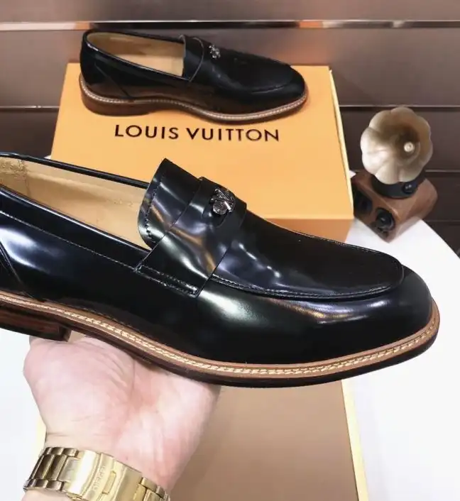 hype LV Leather Shoes