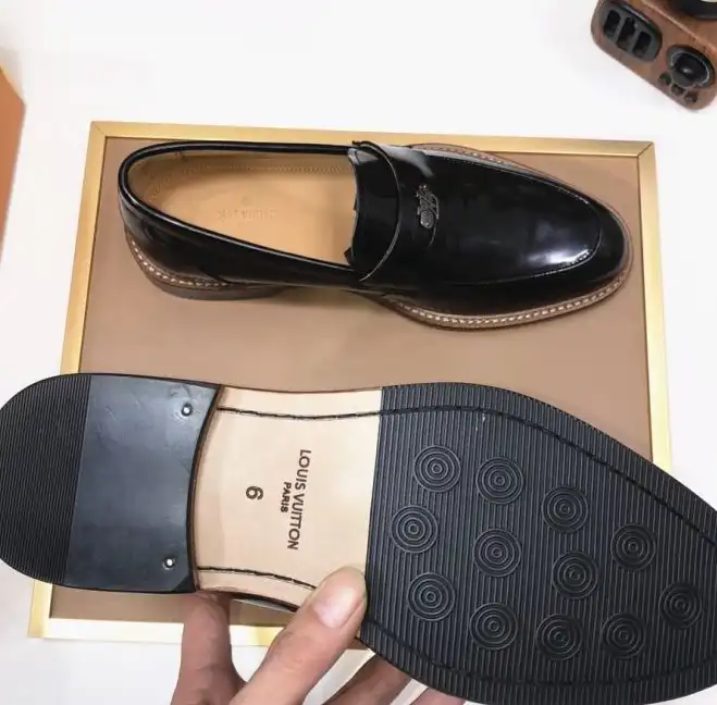 hype LV Leather Shoes