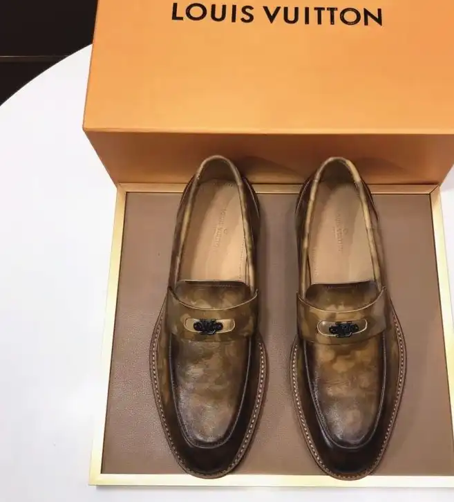 hype LV Leather Shoes