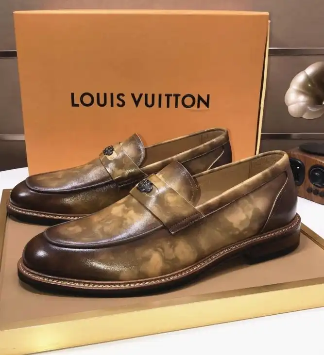 hype LV Leather Shoes