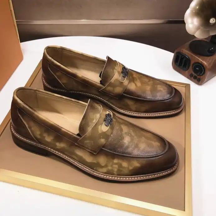 hype LV Leather Shoes