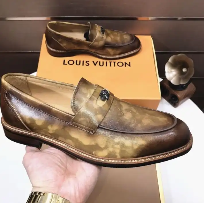 hype LV Leather Shoes