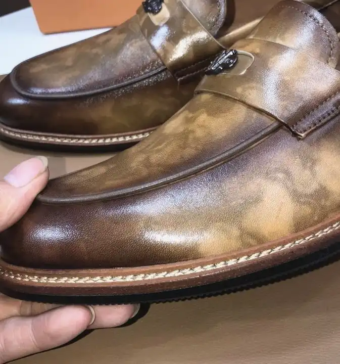 hype LV Leather Shoes