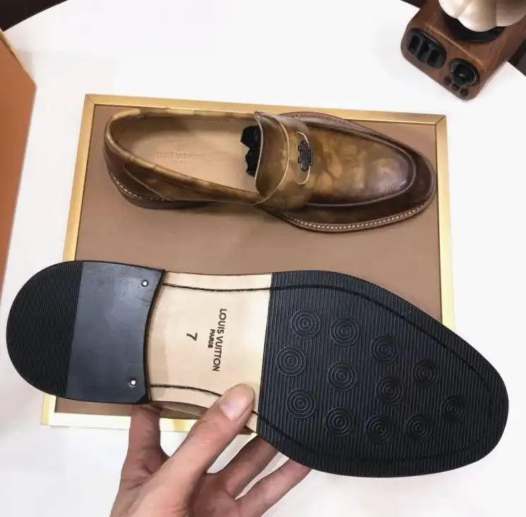 hype LV Leather Shoes