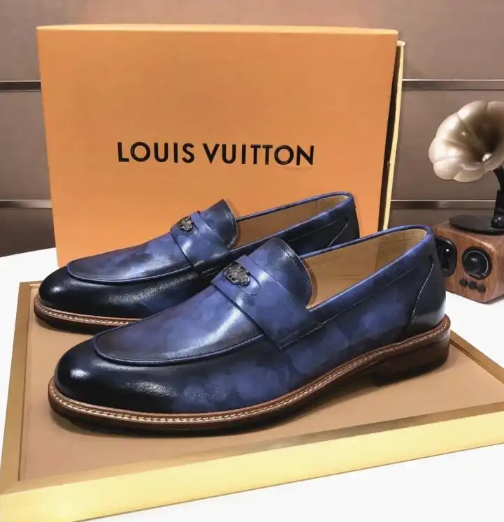 hype LV Leather Shoes