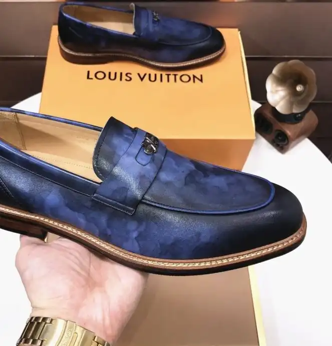 hype LV Leather Shoes