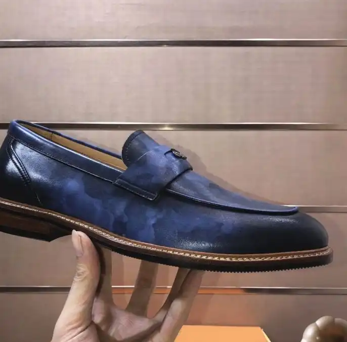 hype LV Leather Shoes