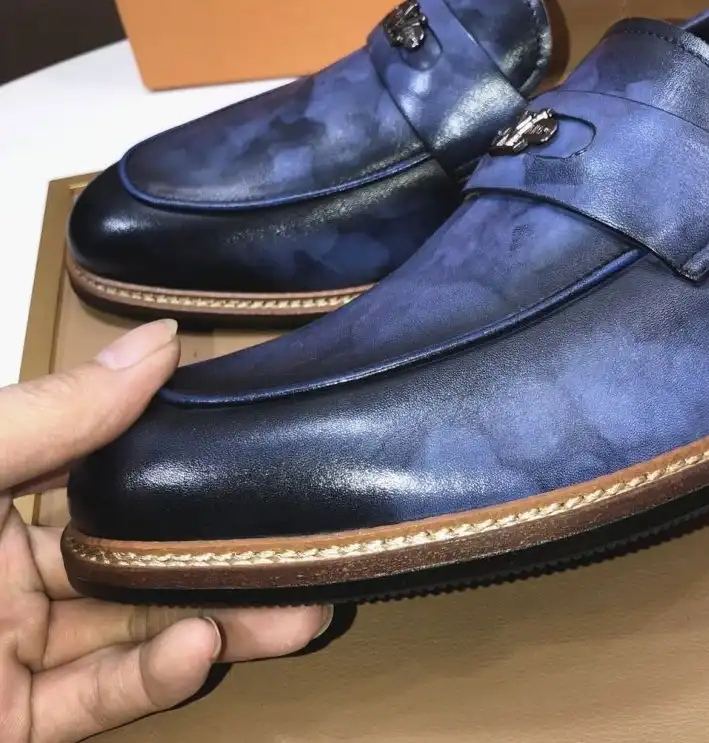 hype LV Leather Shoes