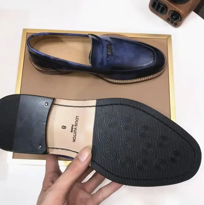 hype LV Leather Shoes