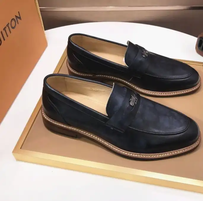 hype LV Leather Shoes