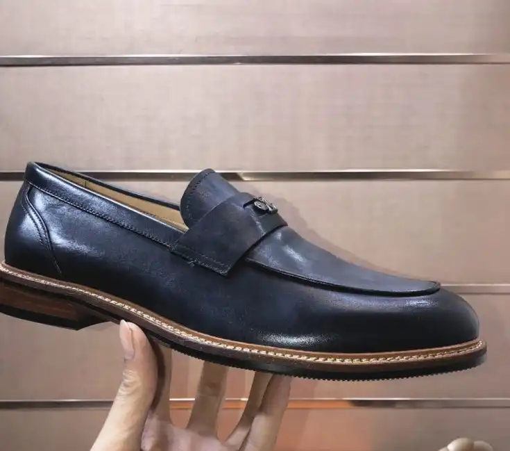 hype LV Leather Shoes