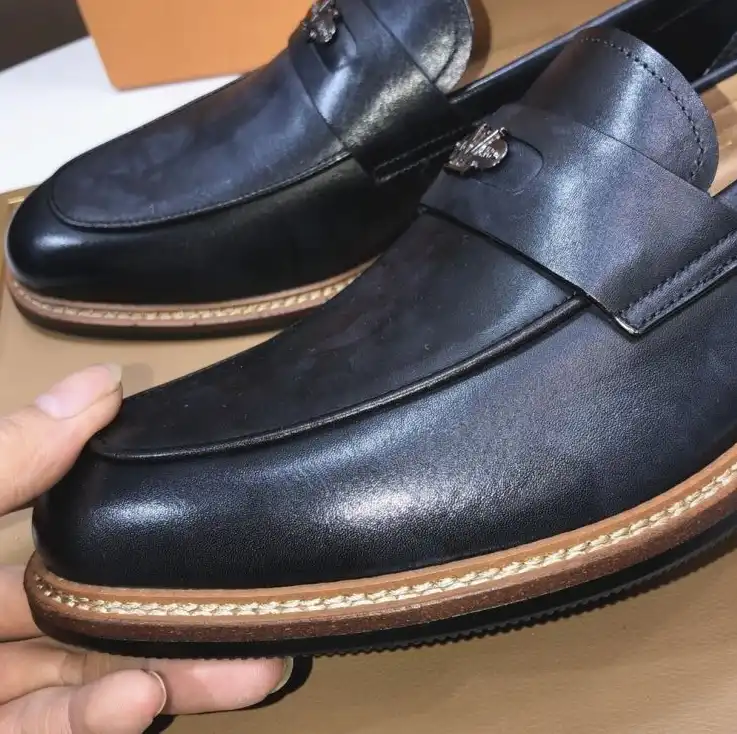 hype LV Leather Shoes