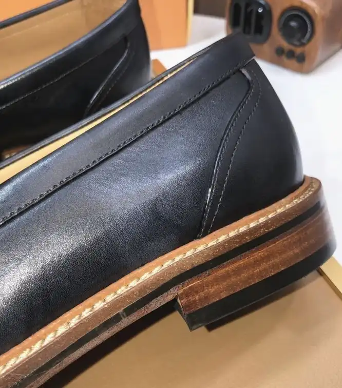 hype LV Leather Shoes