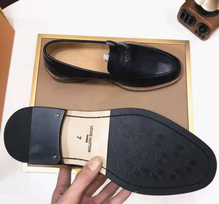 hype LV Leather Shoes