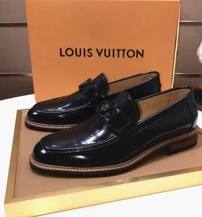 hype LV Leather Shoes