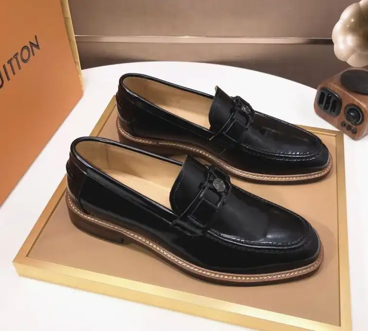 hype LV Leather Shoes