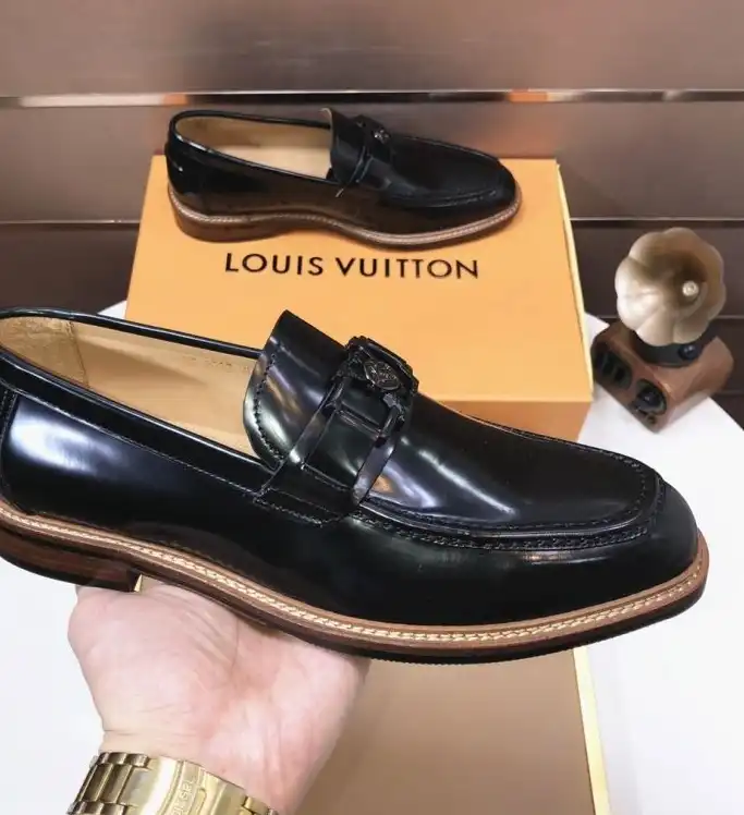 hype LV Leather Shoes