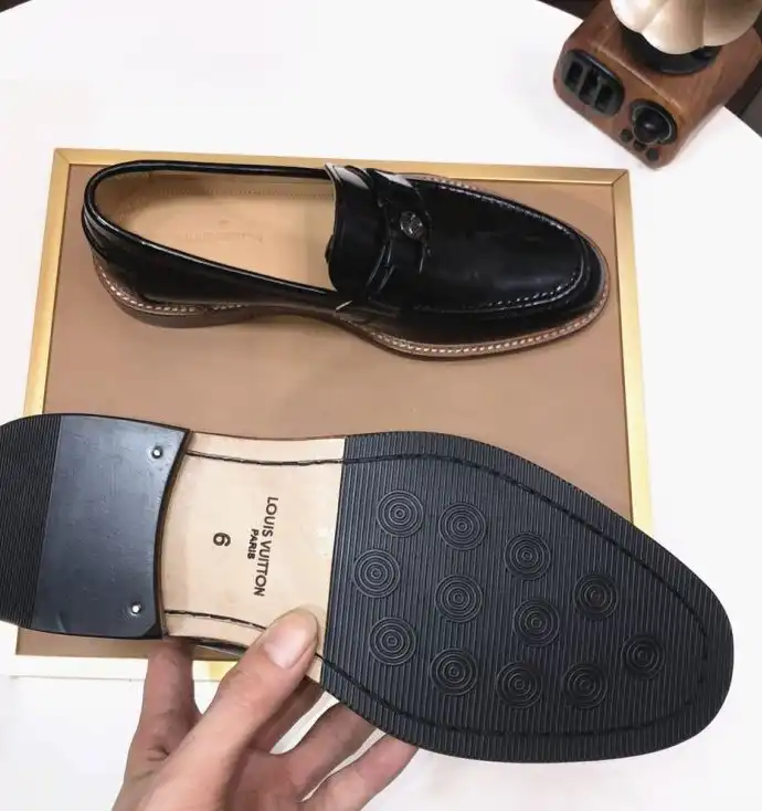 hype LV Leather Shoes