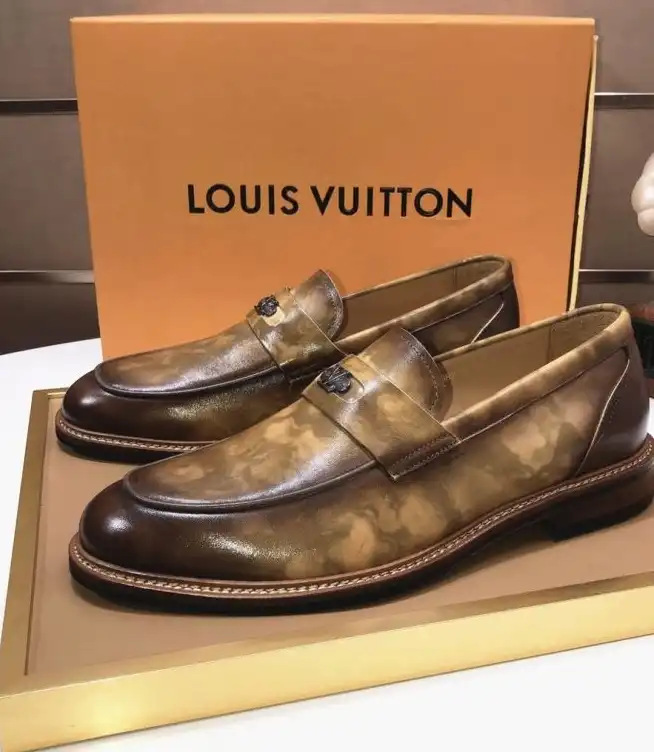 hype LV Leather Shoes