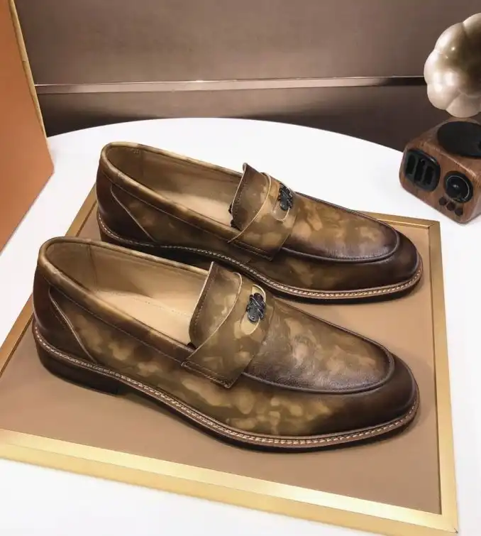 hype LV Leather Shoes