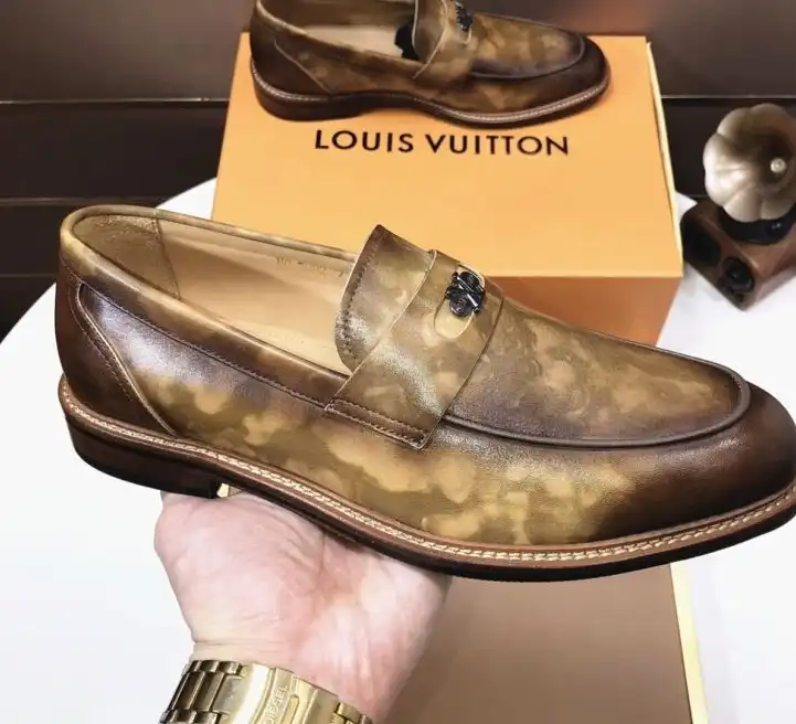 hype LV Leather Shoes