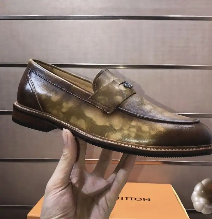 hype LV Leather Shoes