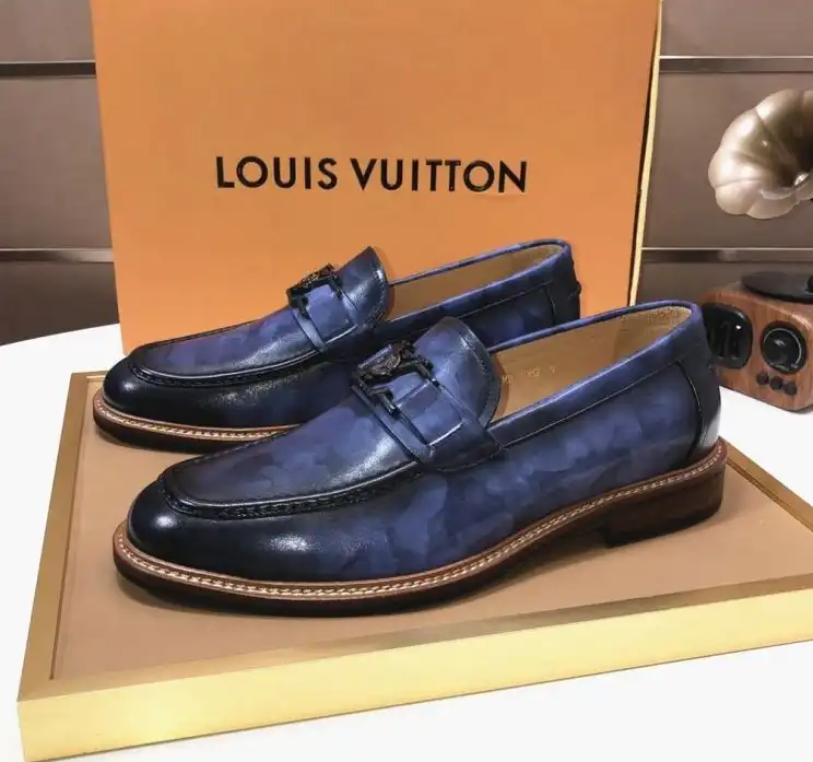 hype LV Leather Shoes