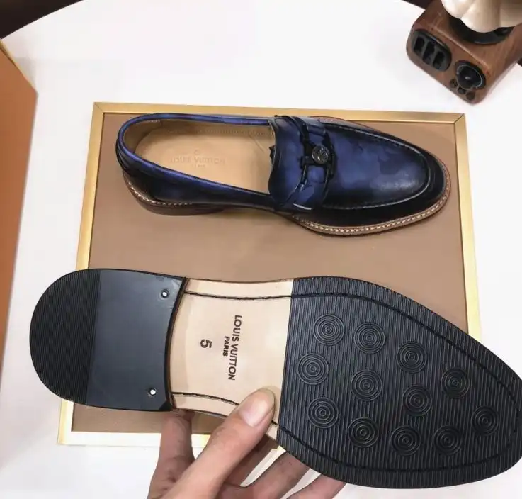 hype LV Leather Shoes