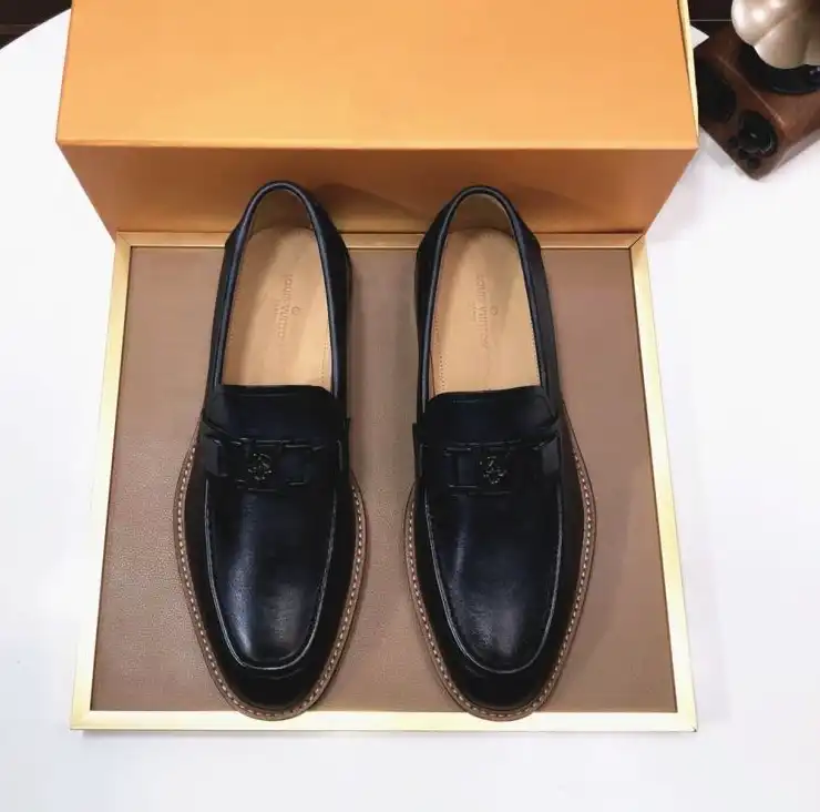 hype LV Leather Shoes