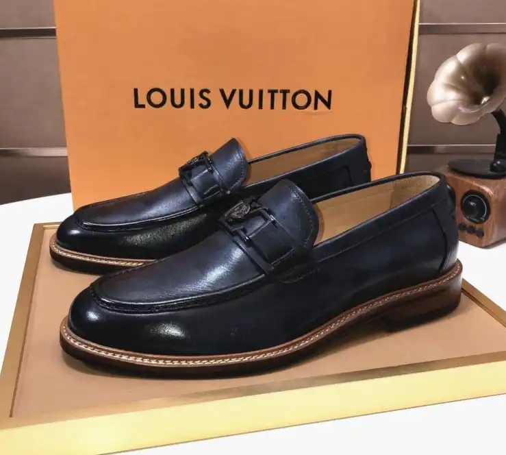 hype LV Leather Shoes