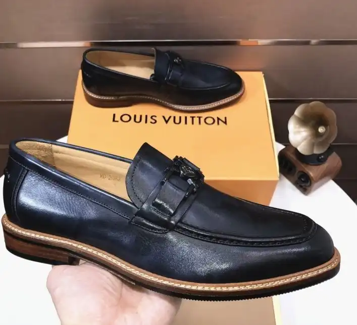 hype LV Leather Shoes