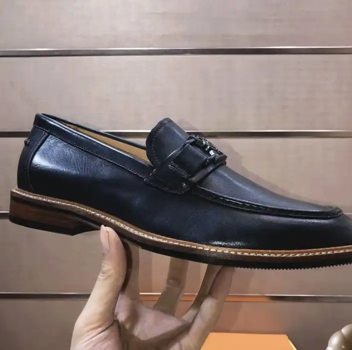 hype LV Leather Shoes