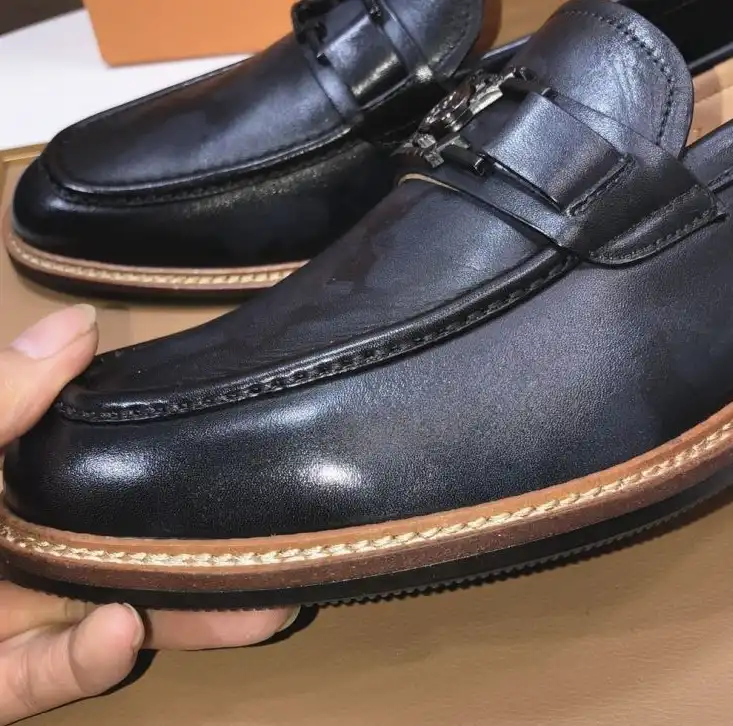 hype LV Leather Shoes