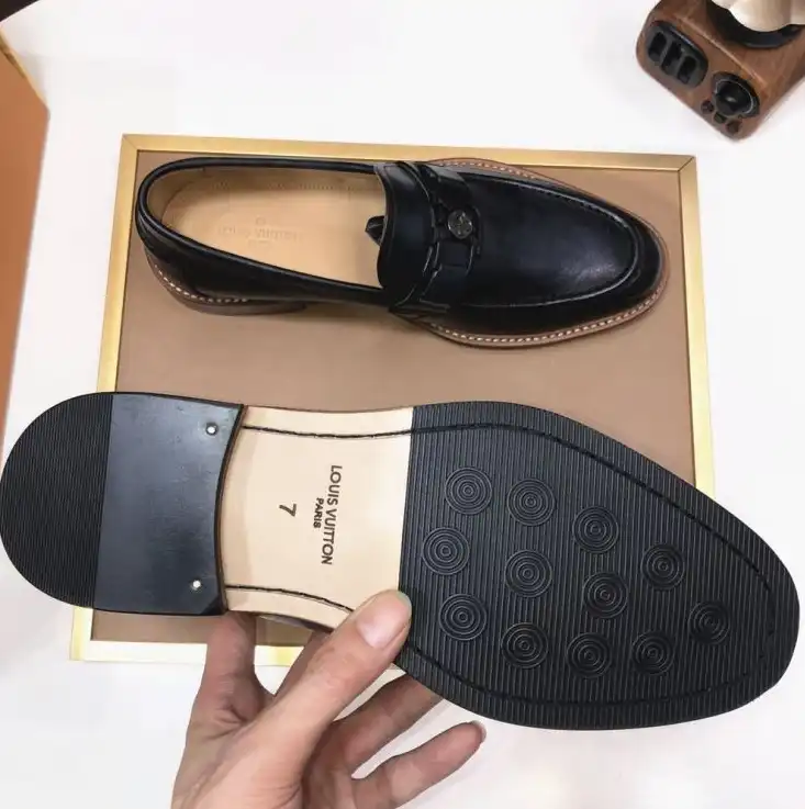 hype LV Leather Shoes