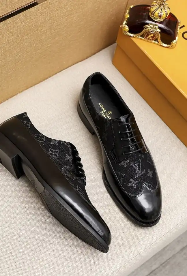 hype LV Leather Shoes